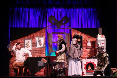 Plakat wydarzenia:  "Bajka słowiańska" - spektakl w wykonaniu Teatru Domino  