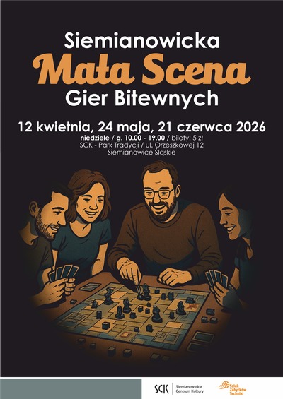 Plakat wydarzenia:  Siemianowicka Mała Scena Gier Bitewnych 